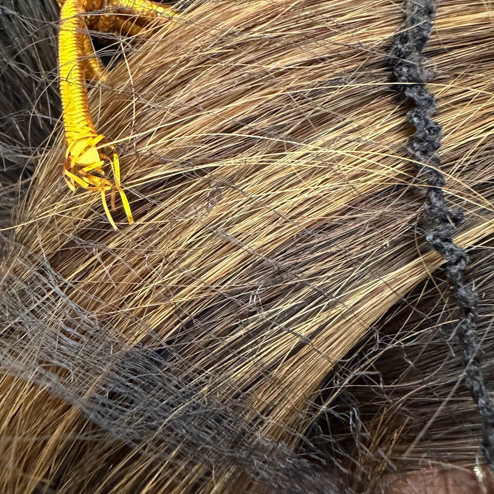 Lush Dark Brown Highlighted Hair Extension - Human Hair 20” 120 g - Picture 3 of 4